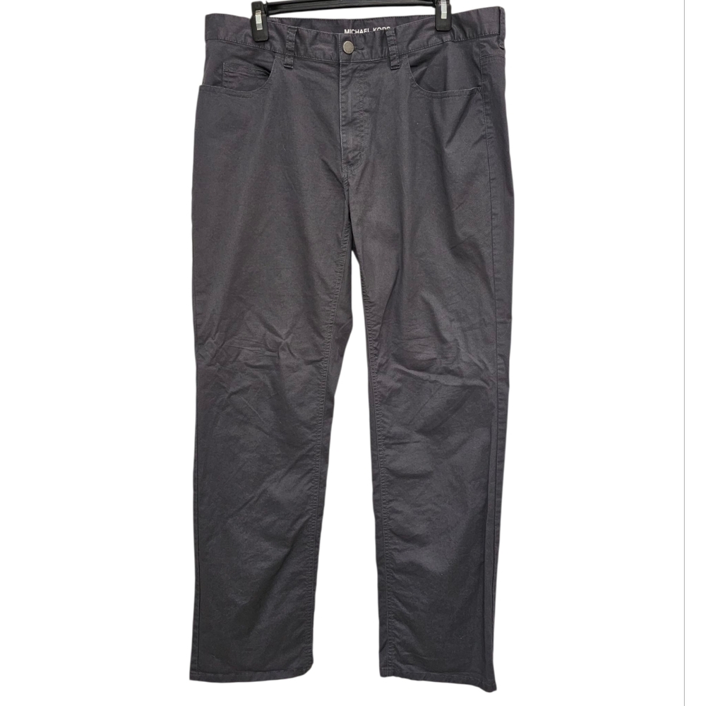 Michael Kors Charcoal Chinos for Men, Size 36x30